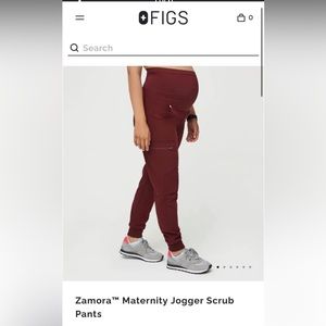 Figs Maternity Scrub Set